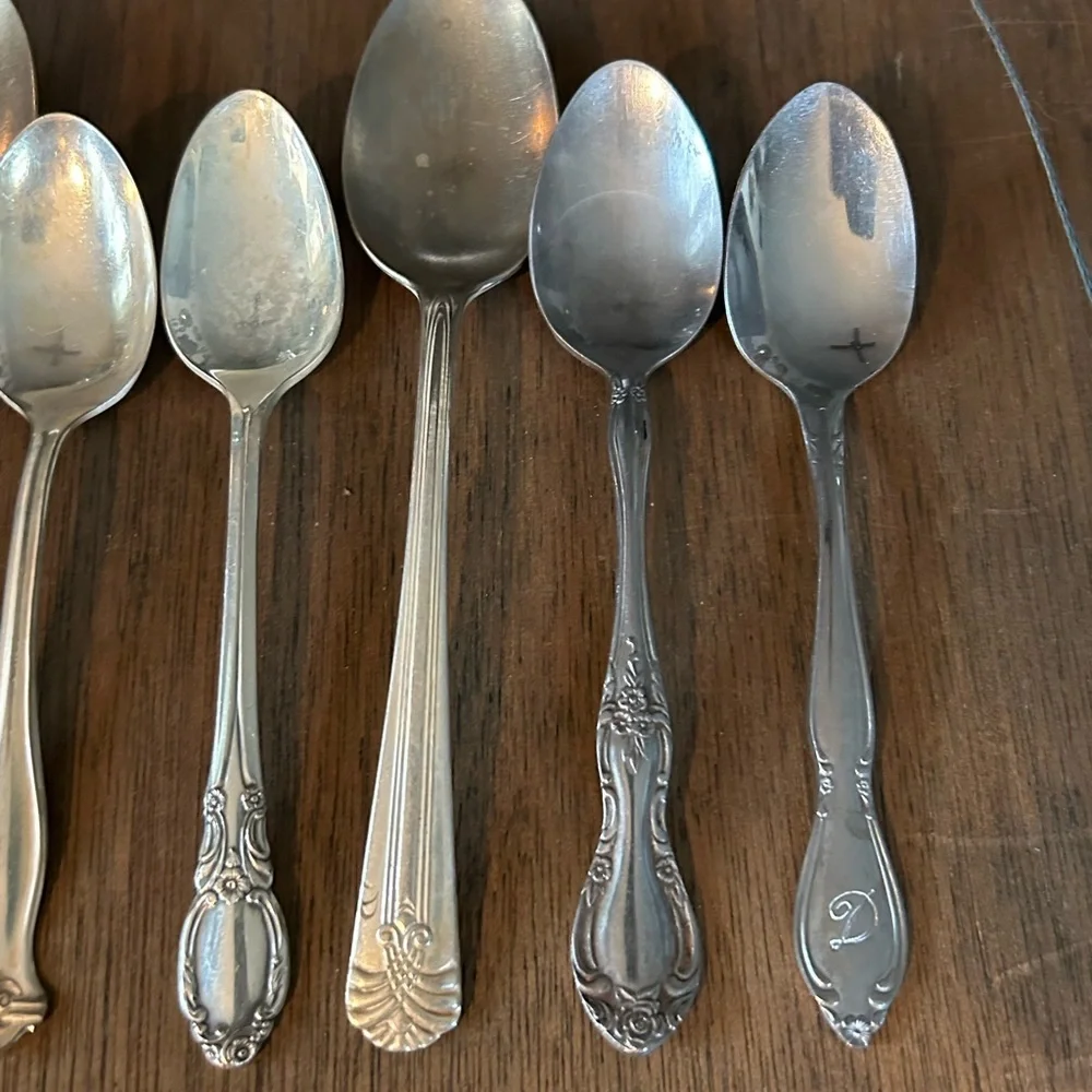 Vintage Silver-Plate Spoons